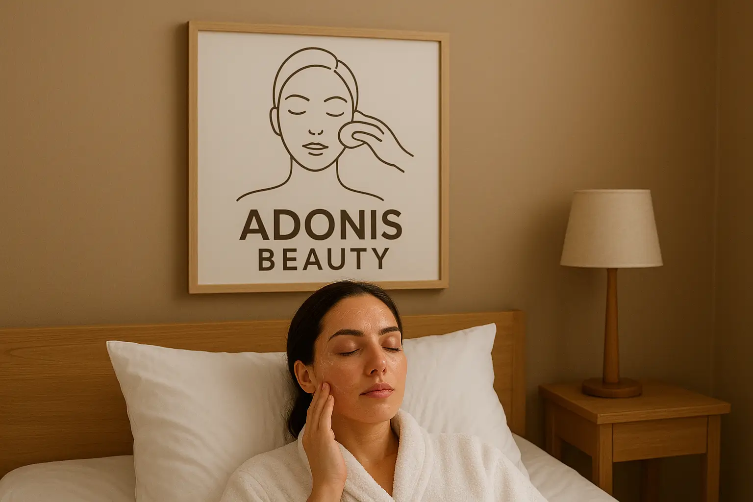 نحوه خوابیدن پس از انجام بوتاکس